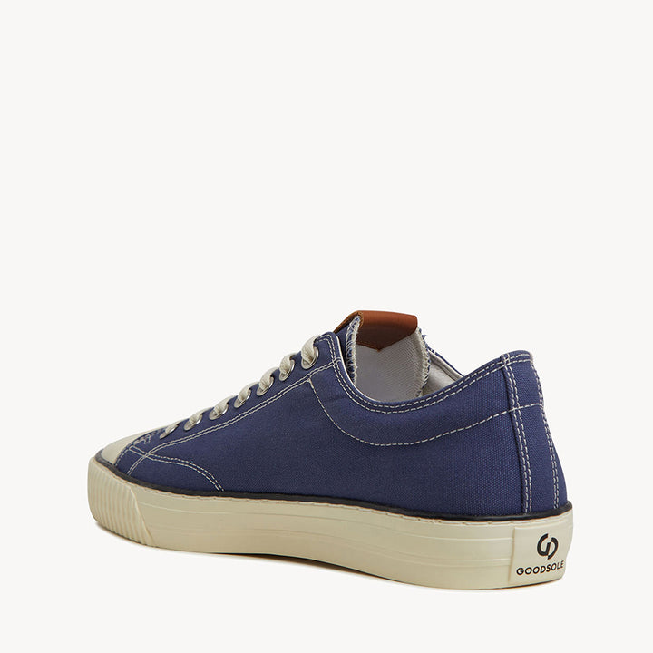 5001 Low - Blue Organic Canvas/Cream Sole