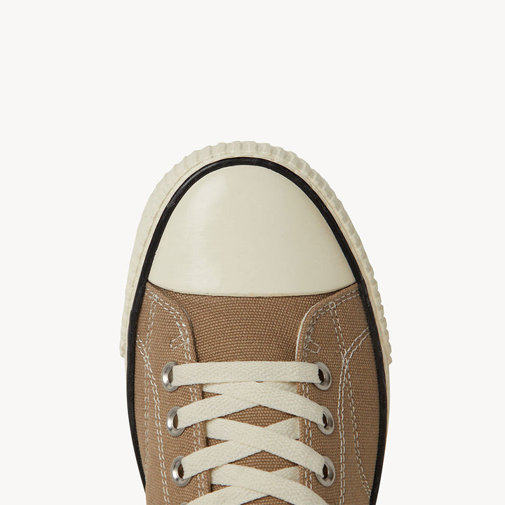 5001 Low - Taupe Organic Canvas/Cream Sole