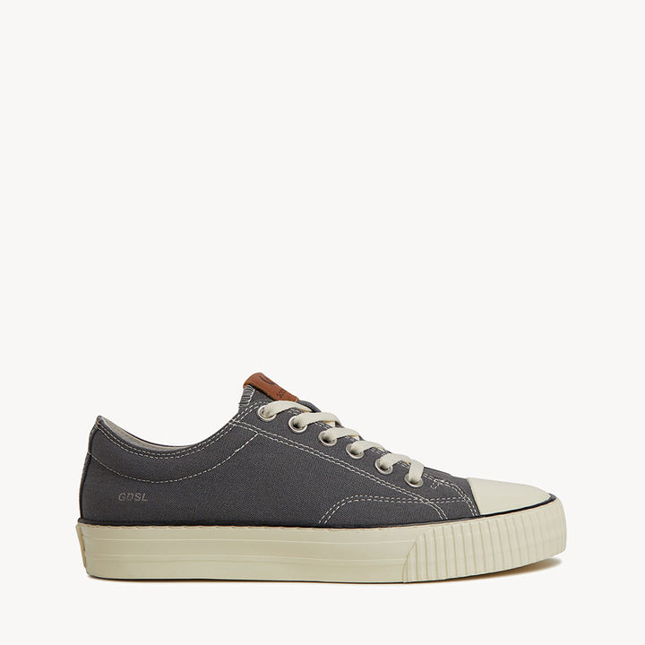 5001 Low - Grey Canvas/Cream Sole