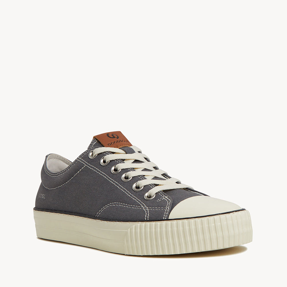 5001 Low - Grey Canvas/Cream Sole