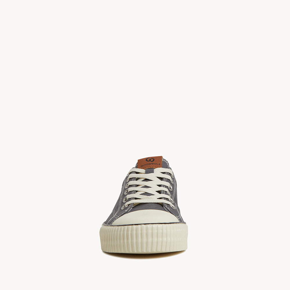 5001 Low - Grey Canvas/Cream Sole