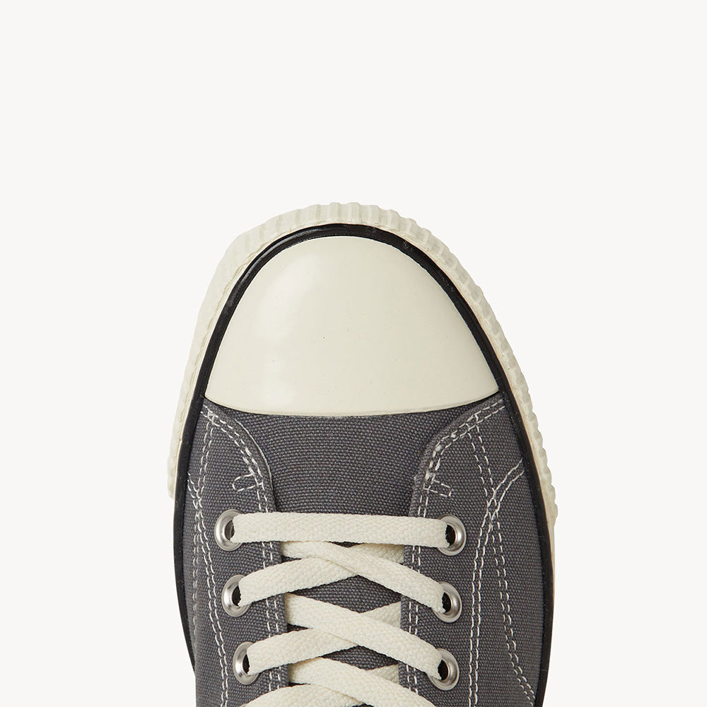 5001 Low - Grey Canvas/Cream Sole