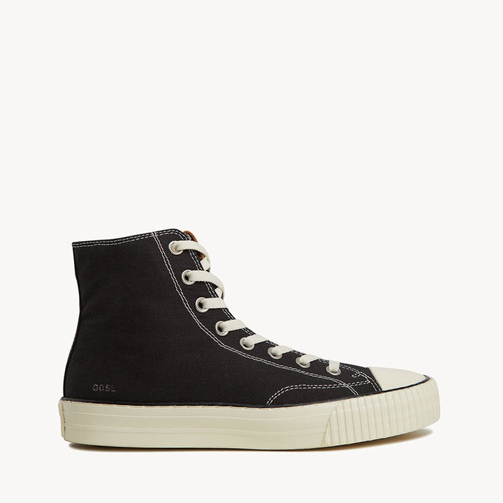 5002 H Top - Black Canvas/Cream Sole