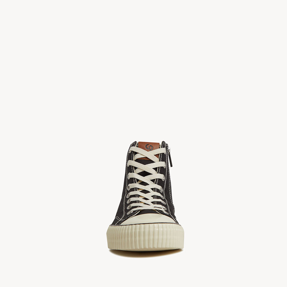 5002 H Top - Black Canvas/Cream Sole