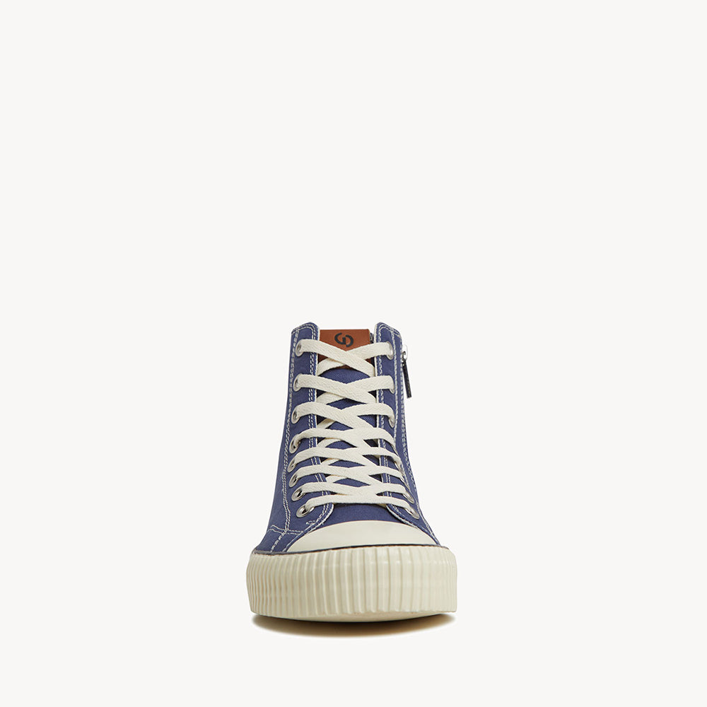 5002 H Top - Blue Canvas/Cream Sole