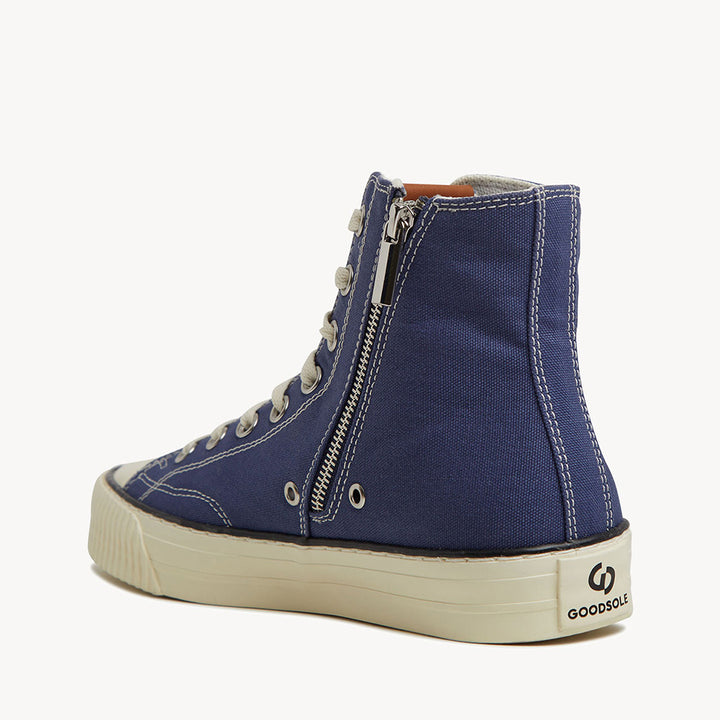 5002 H Top - Blue Canvas/Cream Sole