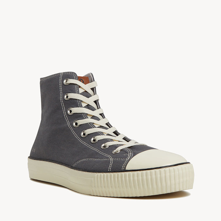 5002 H Top - Grey Canvas/Cream Sole