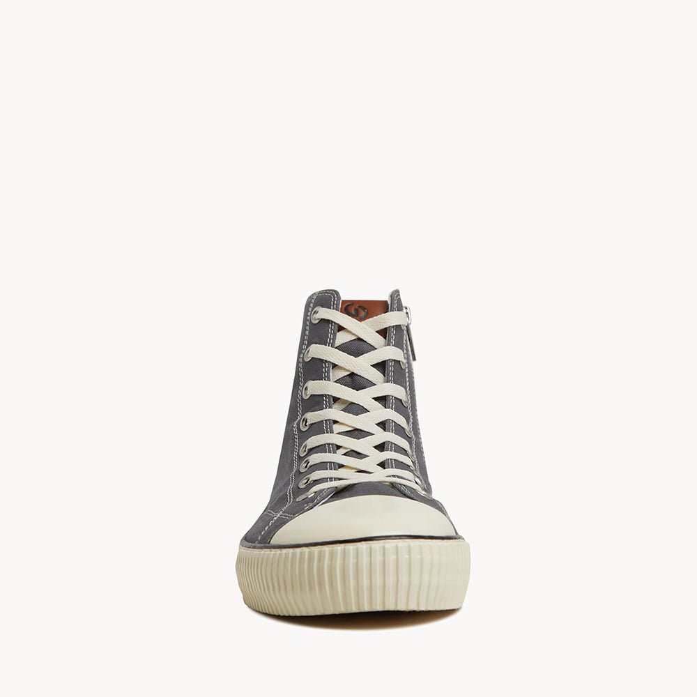 5002 H Top - Grey Canvas/Cream Sole