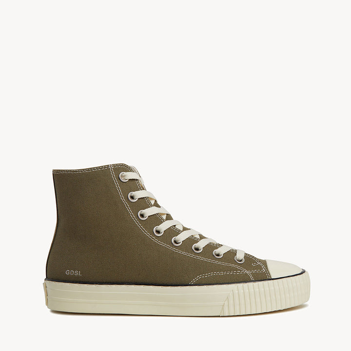 5002 H Top - Khaki Canvas/Cream Sole