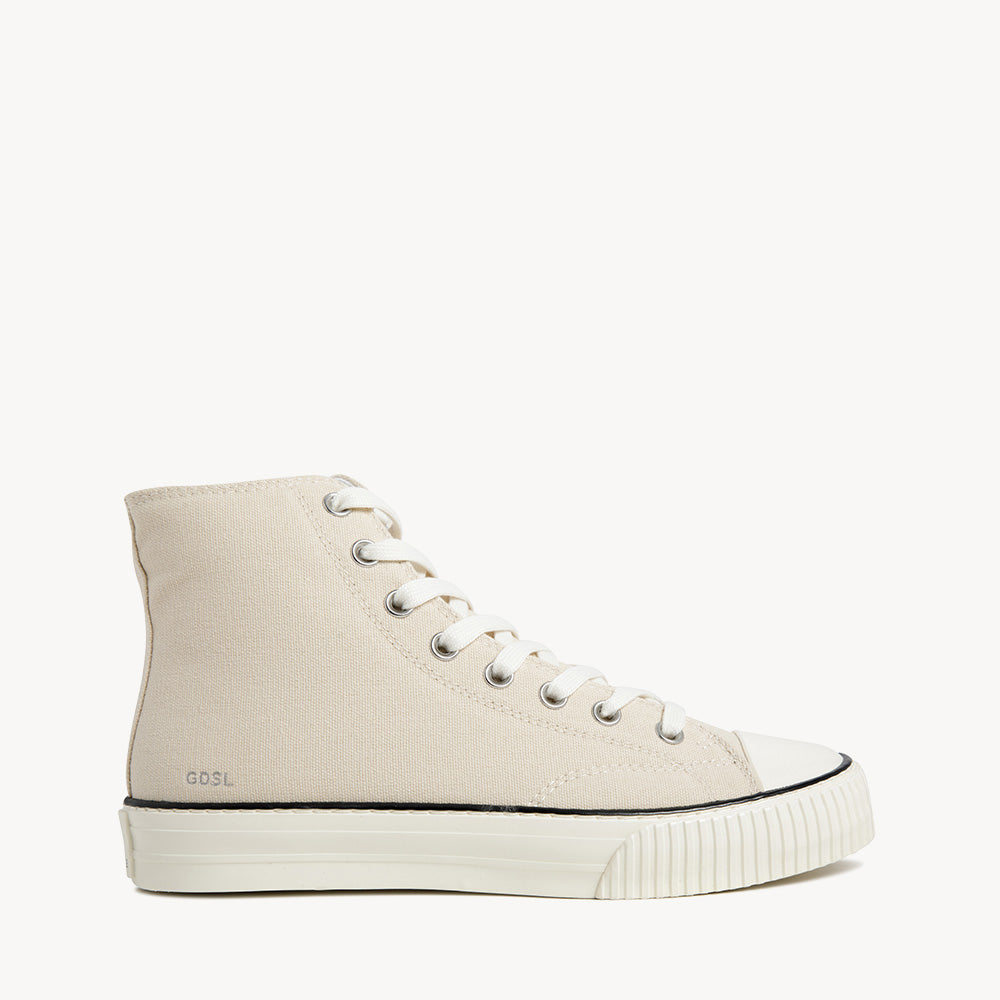 5002 H Top - Natural Organic Canvas/Cream Sole