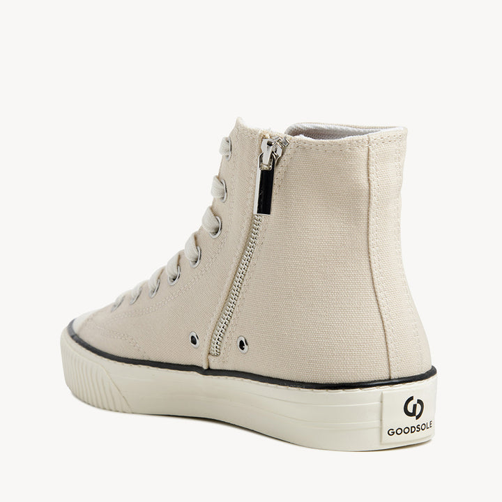 5002 H Top - Natural Organic Canvas/Cream Sole