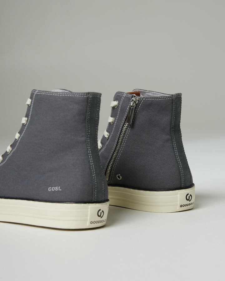 5002 H Top - Grey Canvas/Cream Sole