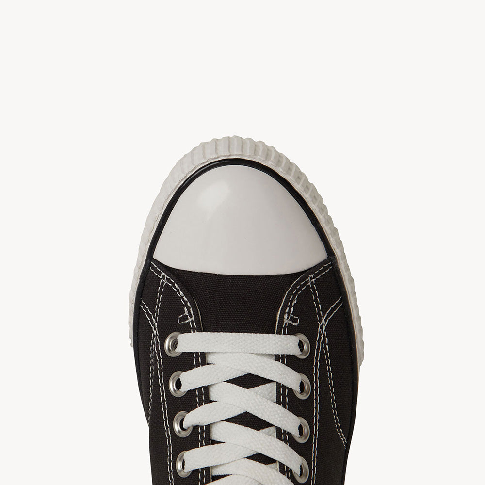 5005 Lift Low - Black Canvas/White Platform Sole