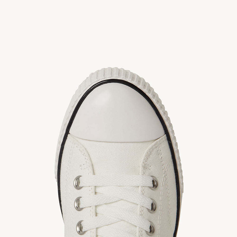 5005 Lift Low - White Canvas/White Platform Sole