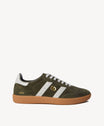 2001 Parallel - Olive Suede/Bone Leather
