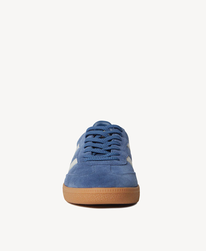 2001 Parallel - Peacock Blue Suede/Bone Leather