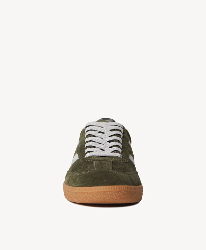 2001 Parallel - Olive Suede/Bone Leather