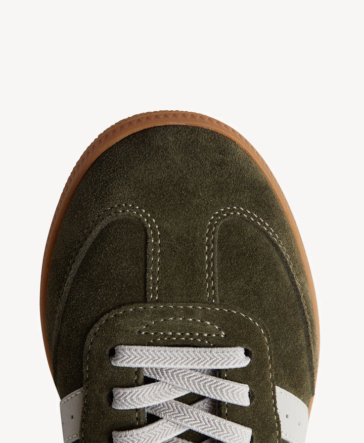 2001 Parallel - Olive Suede/Bone Leather