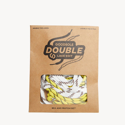 Double Lace Combo - Yellow/Black Detail