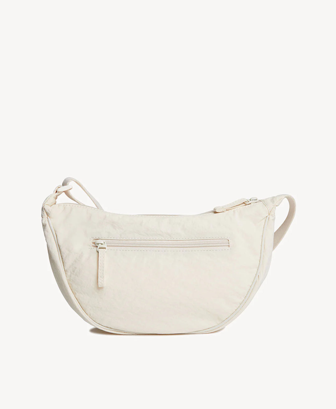 Goodsole Crescent Handbag - Ivory Nylon