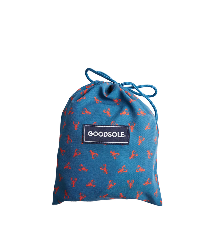 Côte d'Azur Swim Shorts - Blue Red Lobster