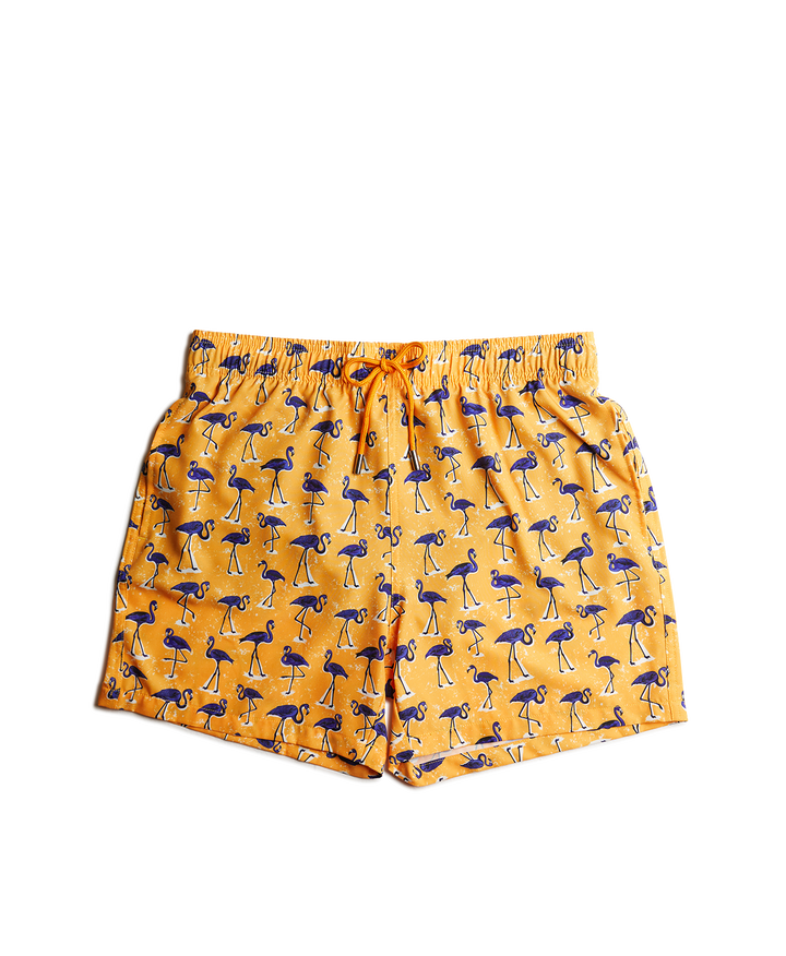 Côte d'Azur Mini & Me Bundle - Orange Blue Flamingo