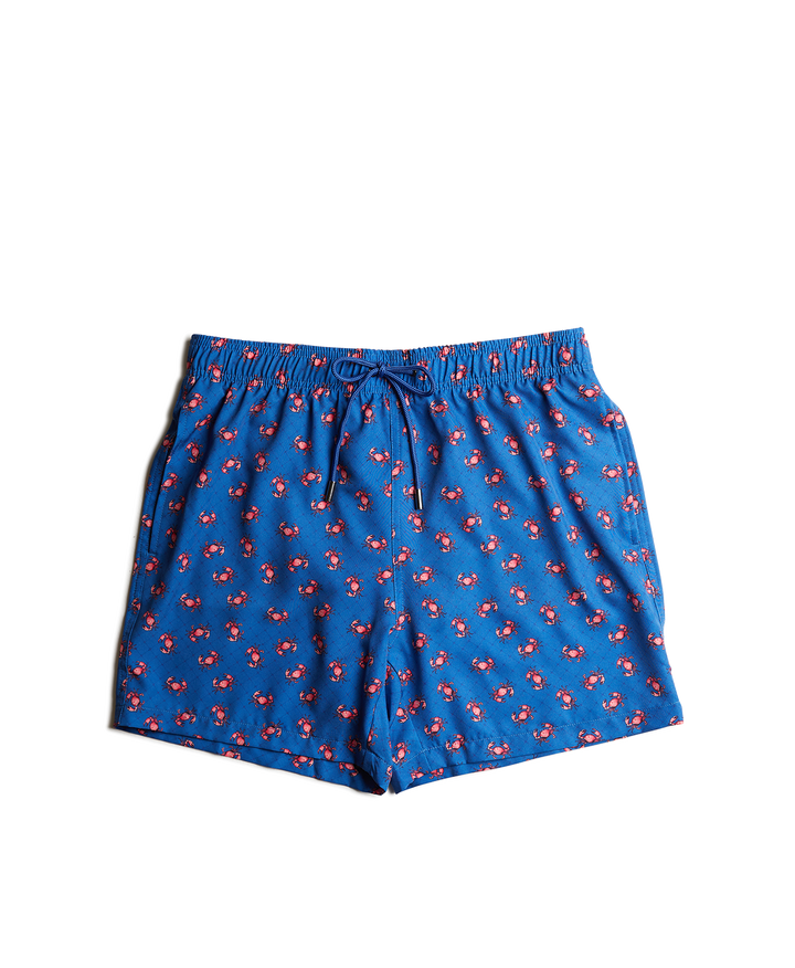 Côte d'Azur Mini & Me Bundle - Royal Blue Pink Crab