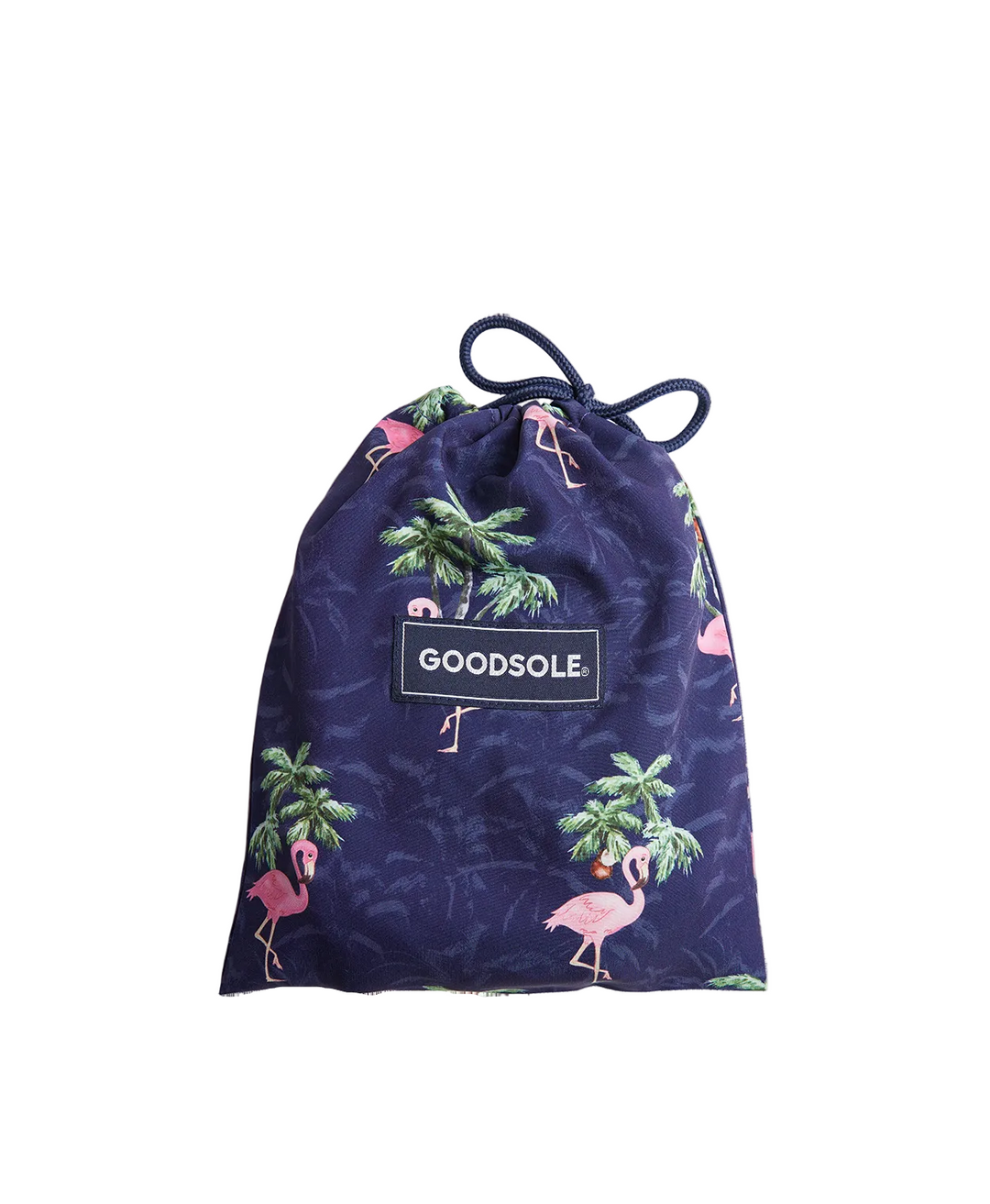 Côte d'Azur Swim Shorts - Royal Blue Pink Flamingo