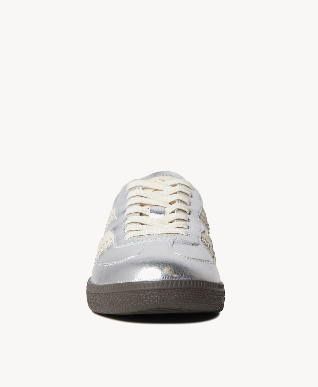 2001 Parallel Whip - Silver/Ivory Leather