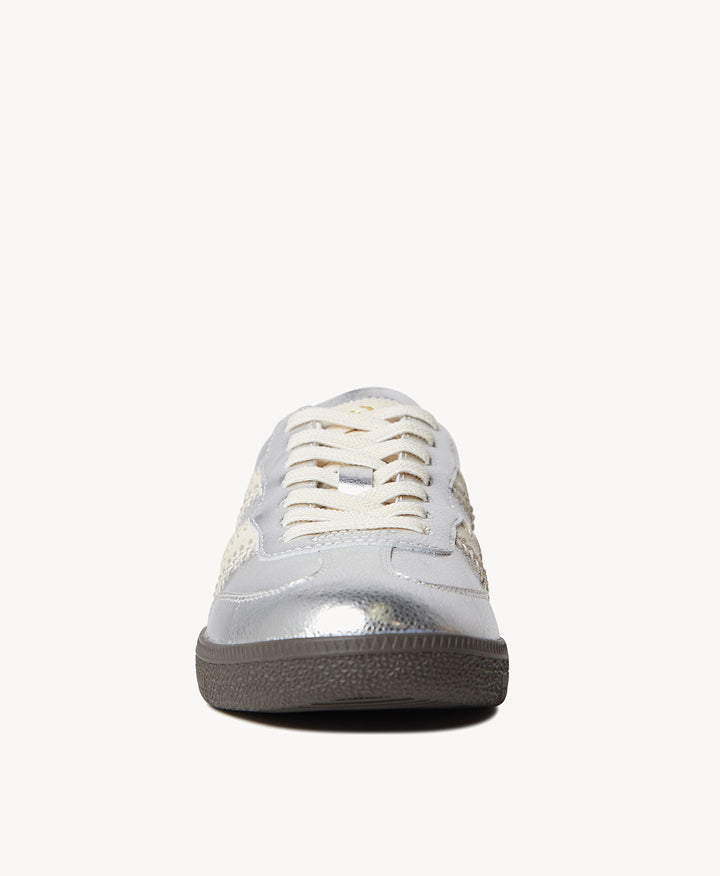 2001 Parallel Whip - Silver/Ivory Leather