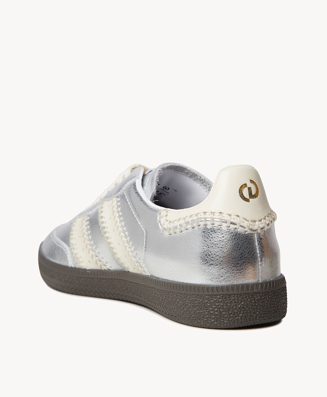 2001 Parallel Whip - Silver/Ivory Leather