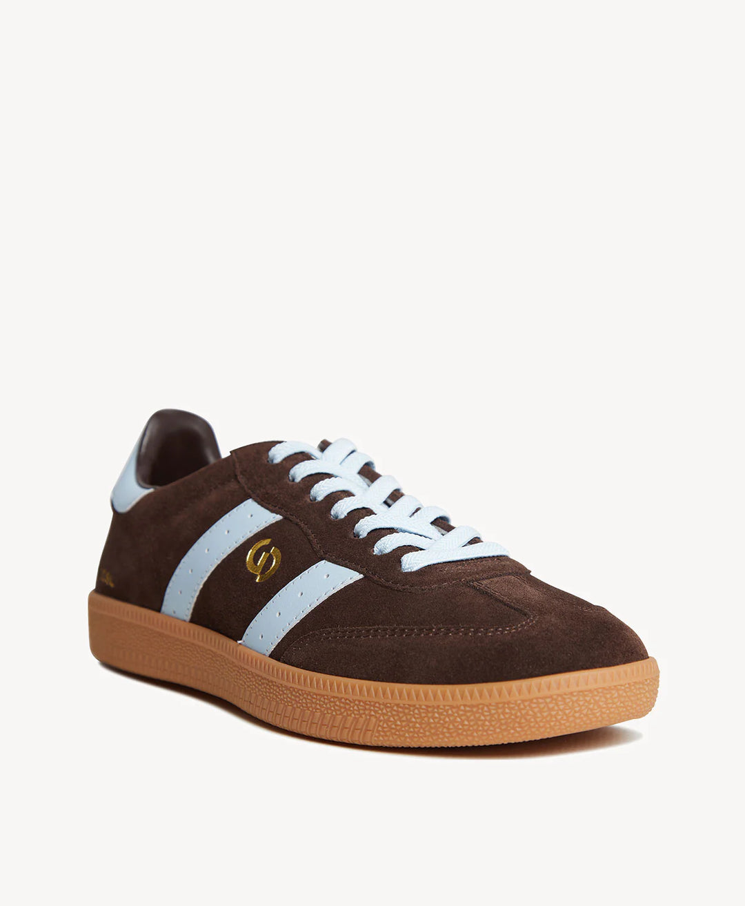 2001 Parallel - Espresso Suede/Powder Blue Leather