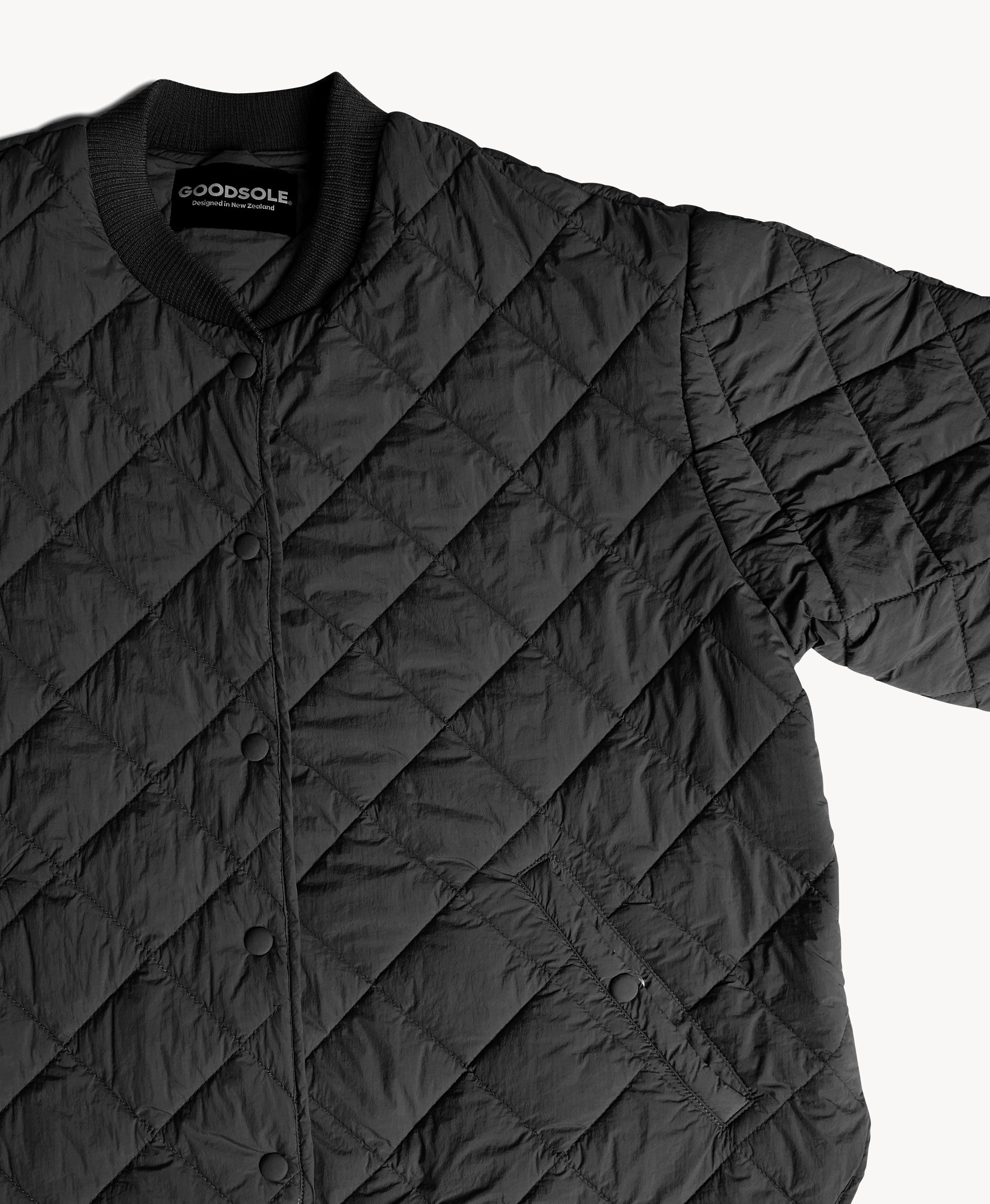 Goodsole Quilted Jacket - Black