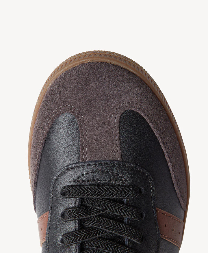 2001 Parallel - Dark Cocoa Suede/Black/Walnut