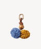 Pom Pom Charm — Blue/Yellow