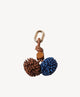 Pom Pom Charm — Chocolate/Brown
